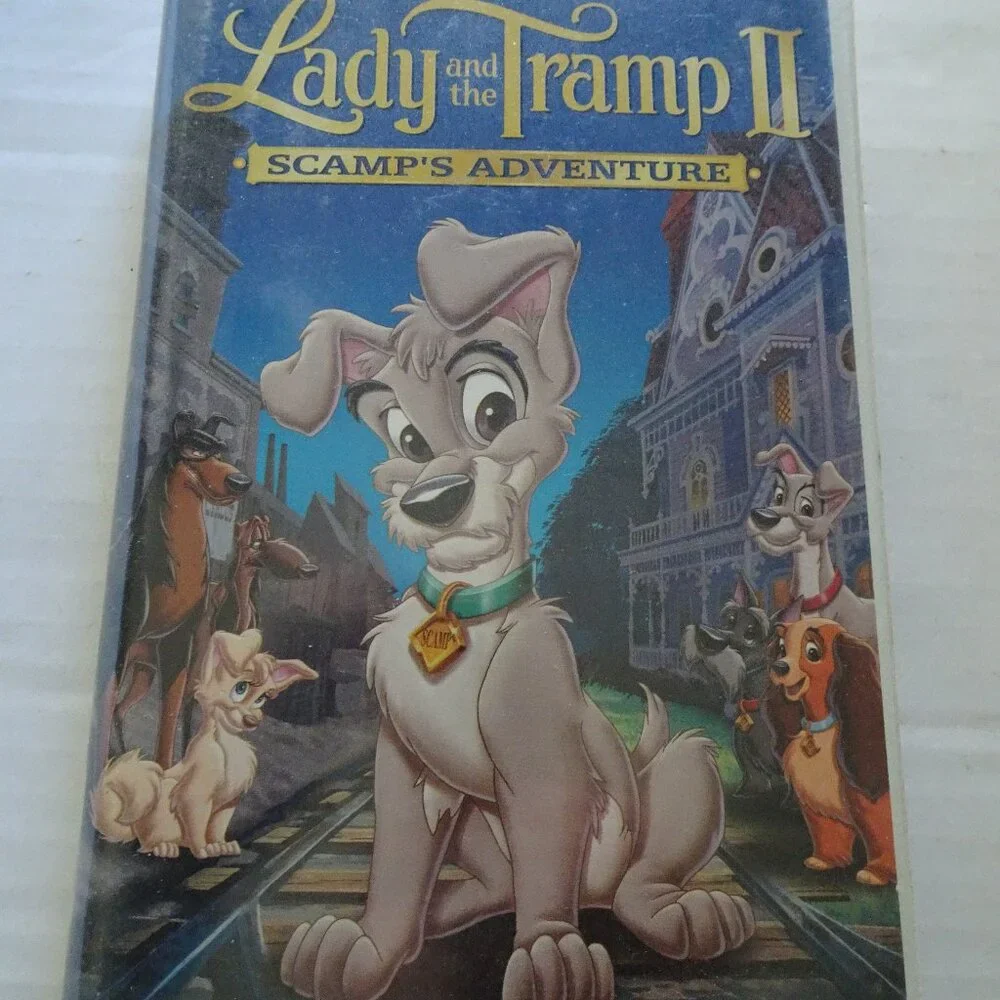 Lady and the Tramp II - Scamp's Adventure - A Walt Disney Picture -VHS Tape 2001